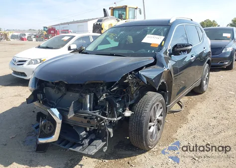 2016 Nissan Rogue Sl from USA, damaged, VIN 5N1AT2MV3GC813723